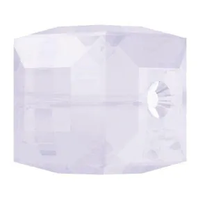 Swarovski 8mm Cube  Bead - Violet Opal (1 Piece) No longer in Production