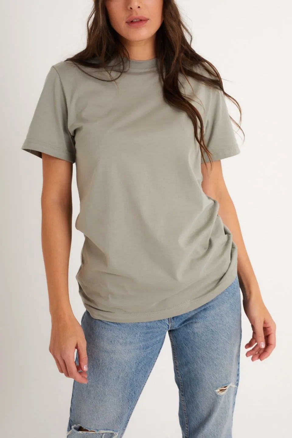 T-shirt classic OLIVE - oliwkowy