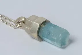 Talisman Necklace (Brace-Held, Healed, Aquamarine, MA AQU)