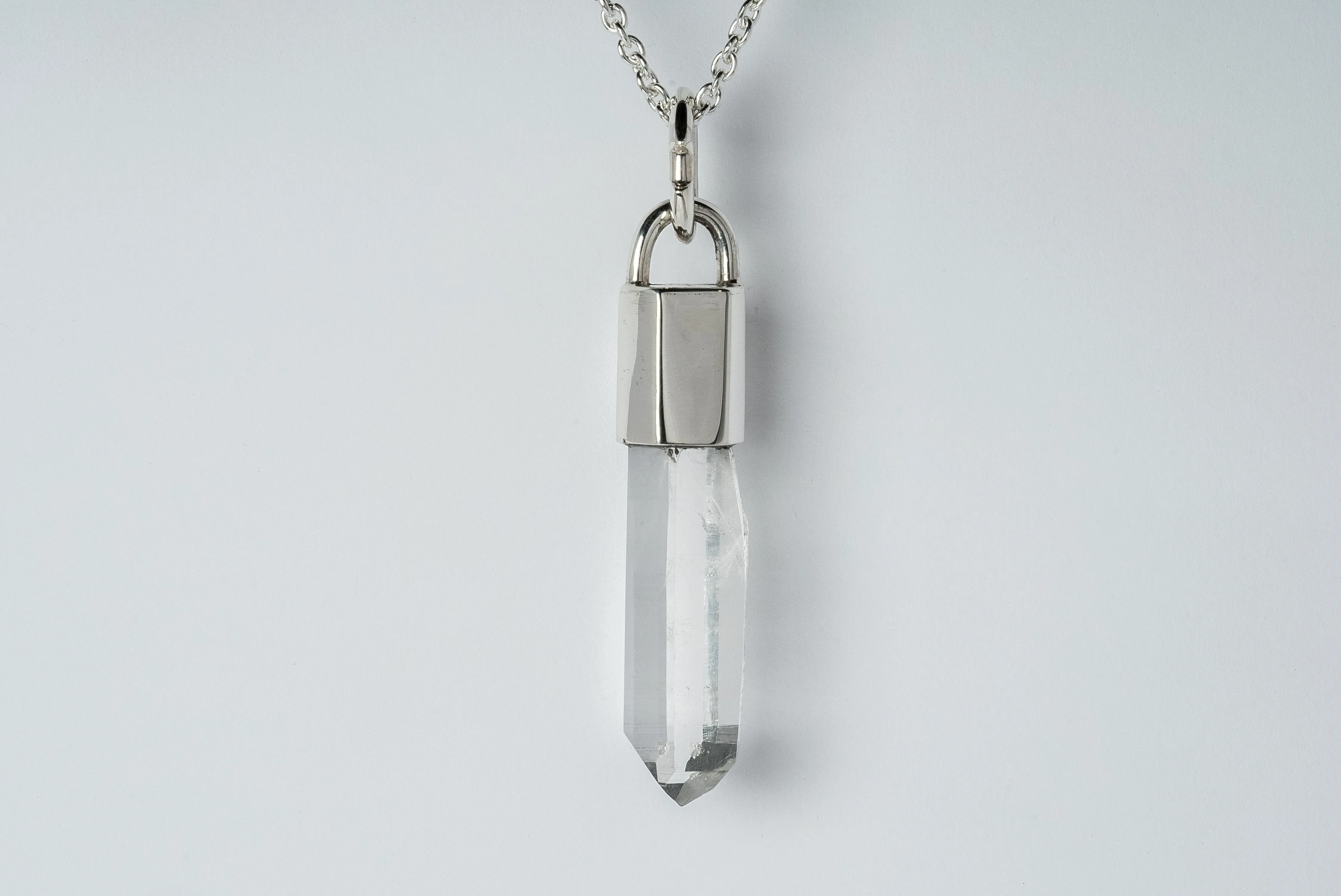 Talisman Necklace (Deco Linked, Lemurian Quartz, PA LEM)