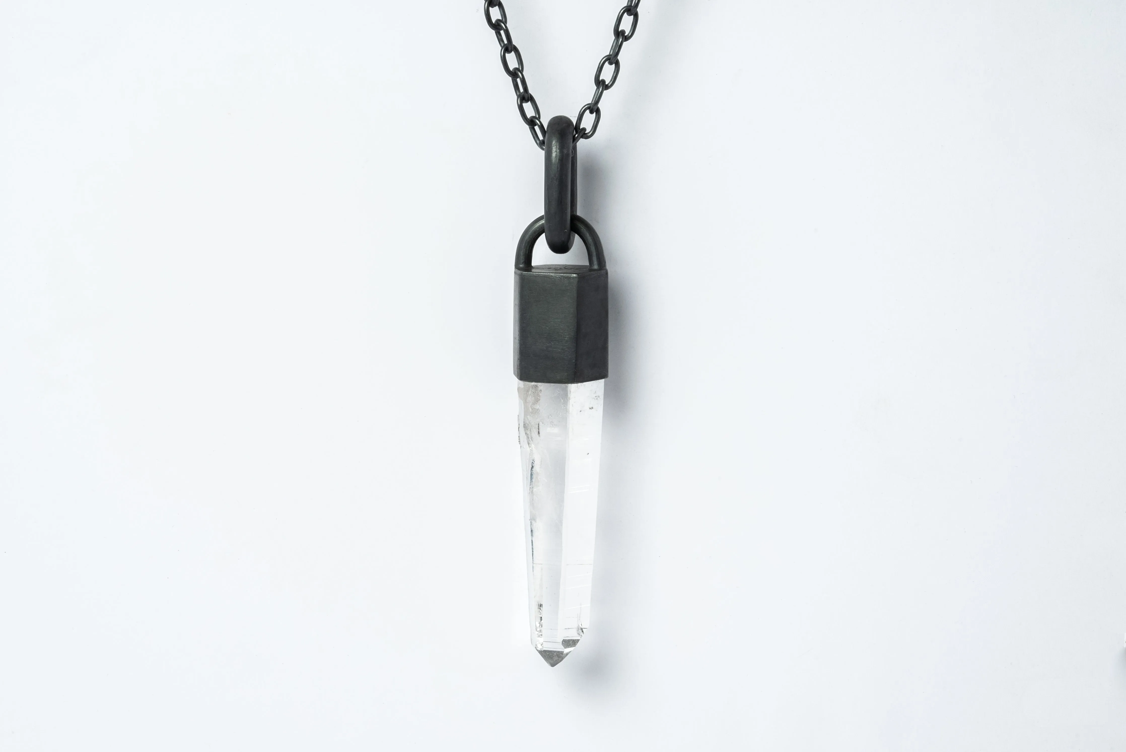 Talisman Necklace (Linked, Lemurian Quartz, KA LEM)