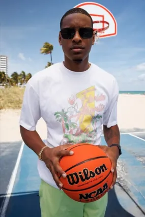 The Beach Boys Florida Atlantic University Beach Hoops White Tee