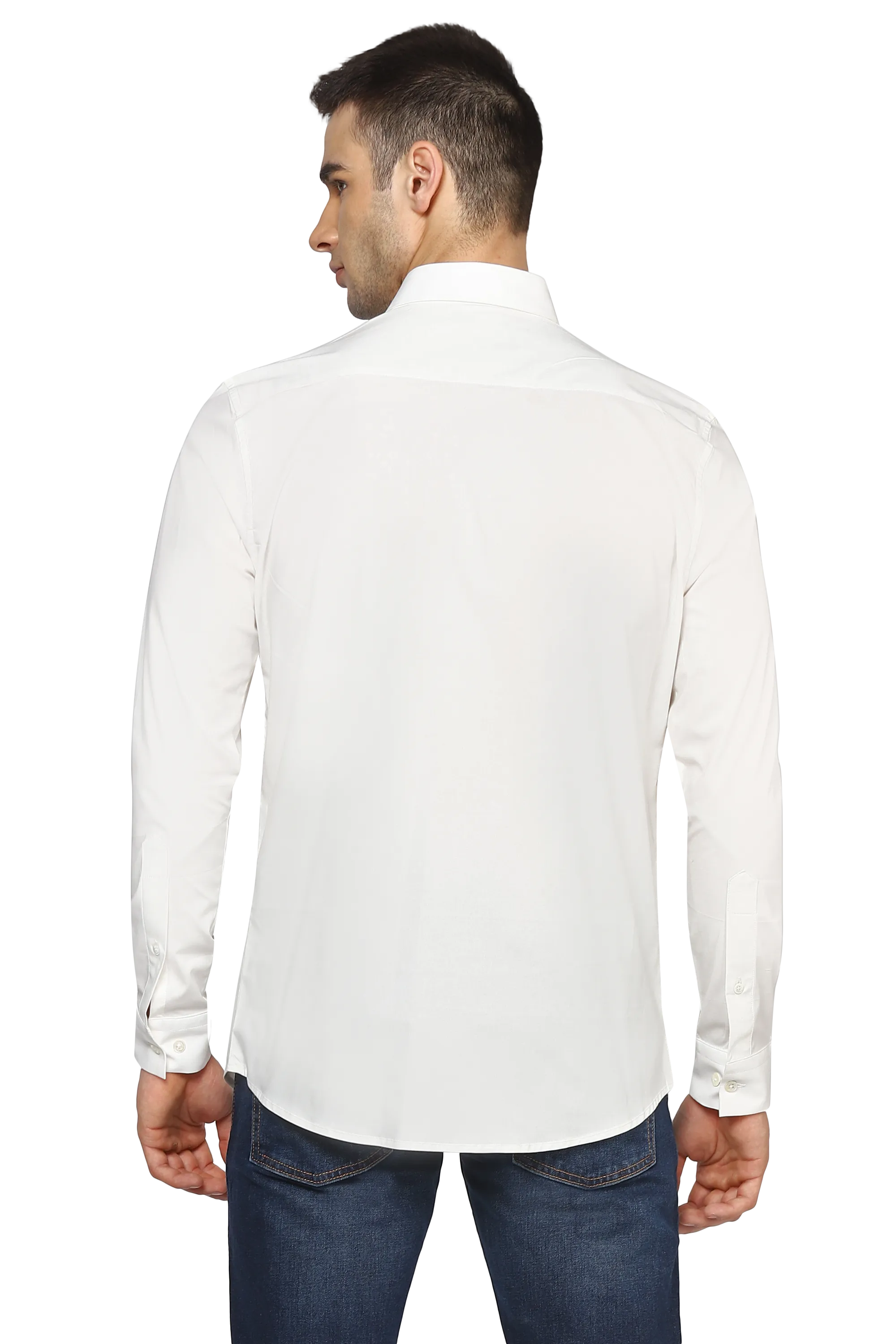 The Cinematic Fresh Shirt in Ivory White