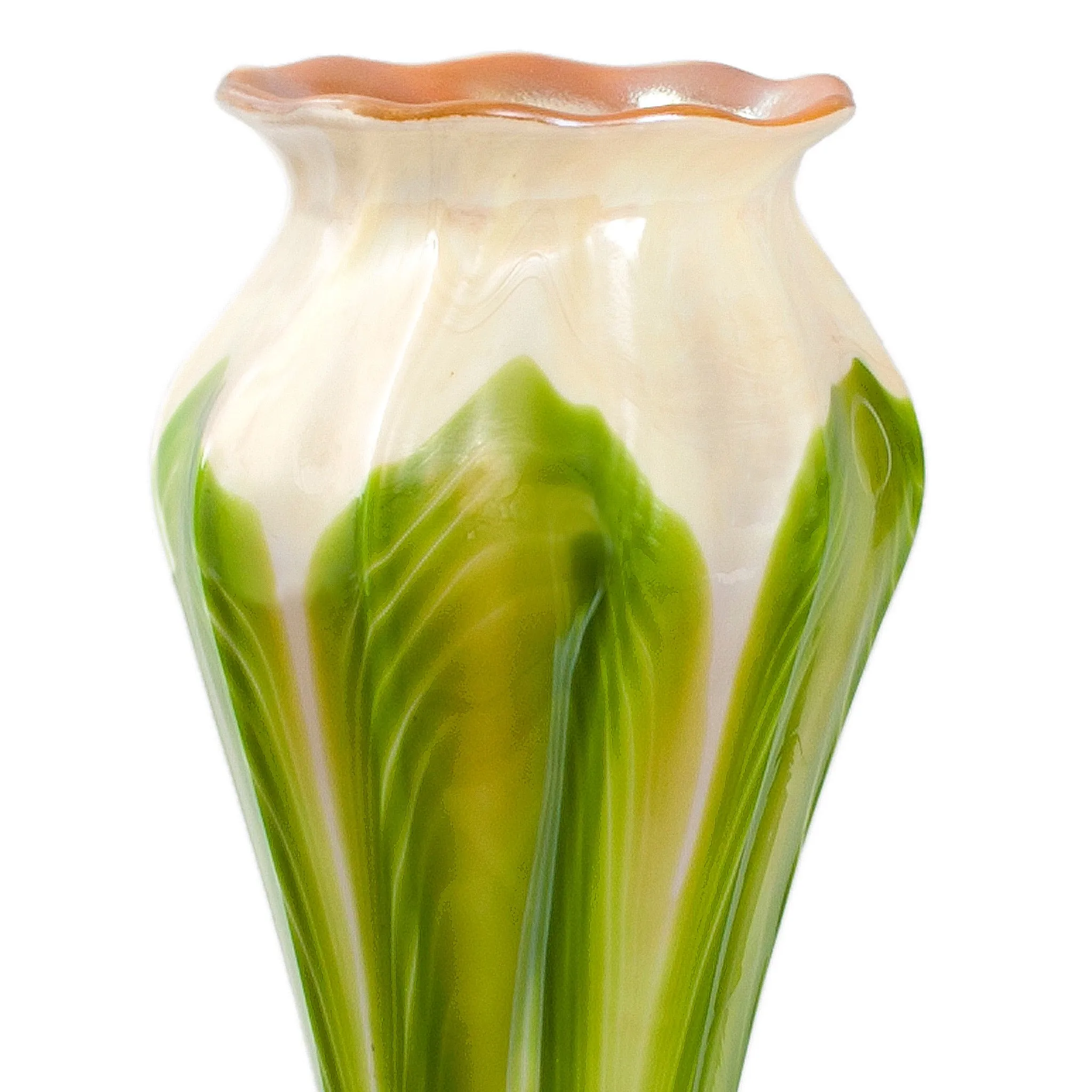 Tiffany Studios New York Flower Form Favrile Glass Vase