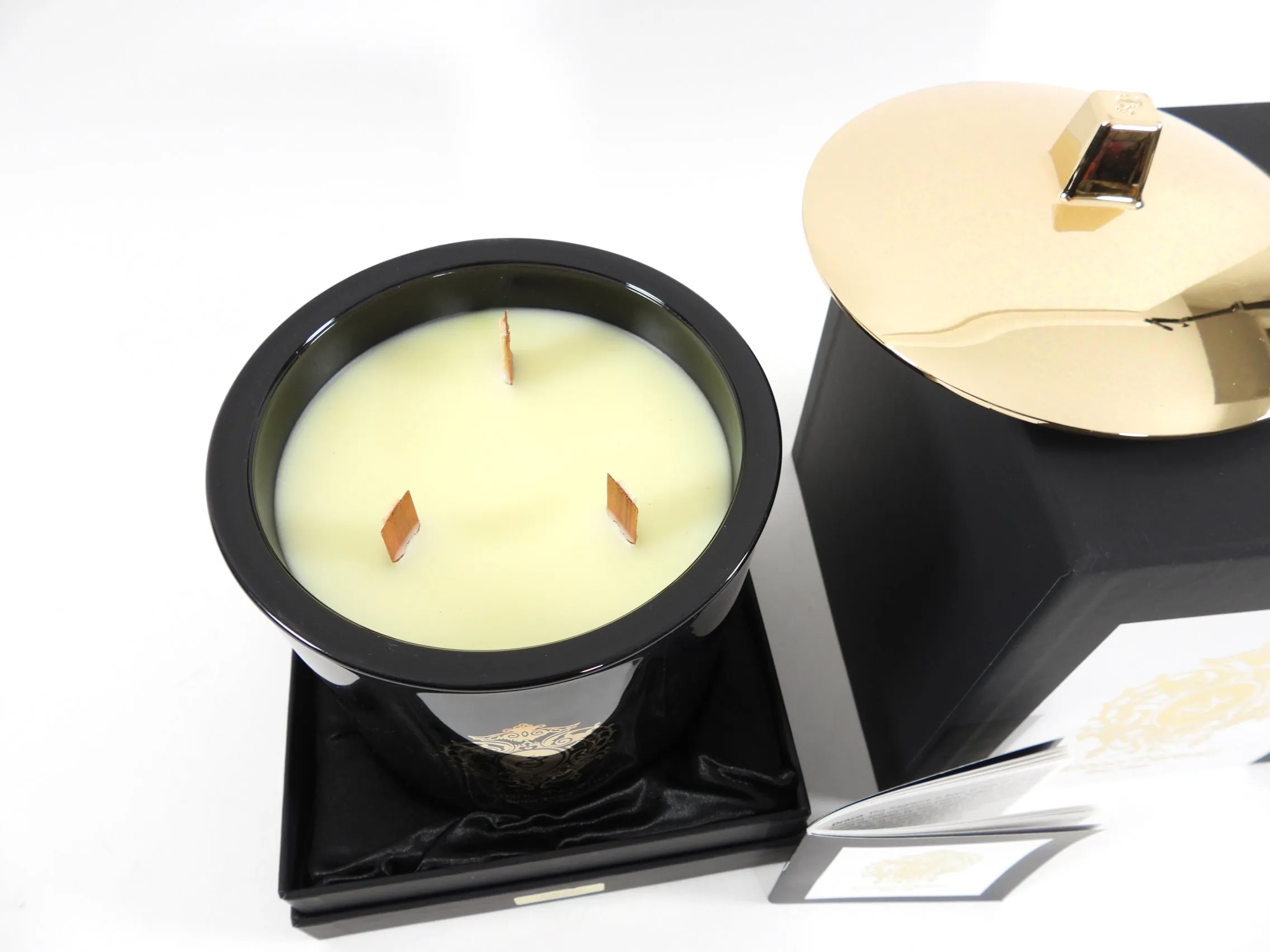 Tiziana Terenzi Ecstasy Black Glass Maxi Candle