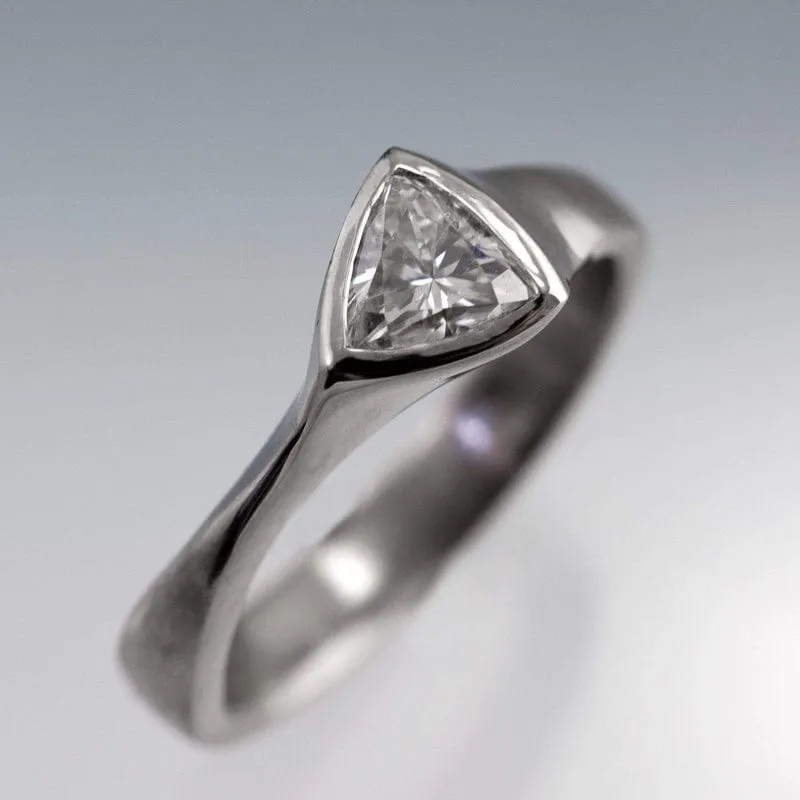 Trillion Cut Lab Created Diamond Loose Stone