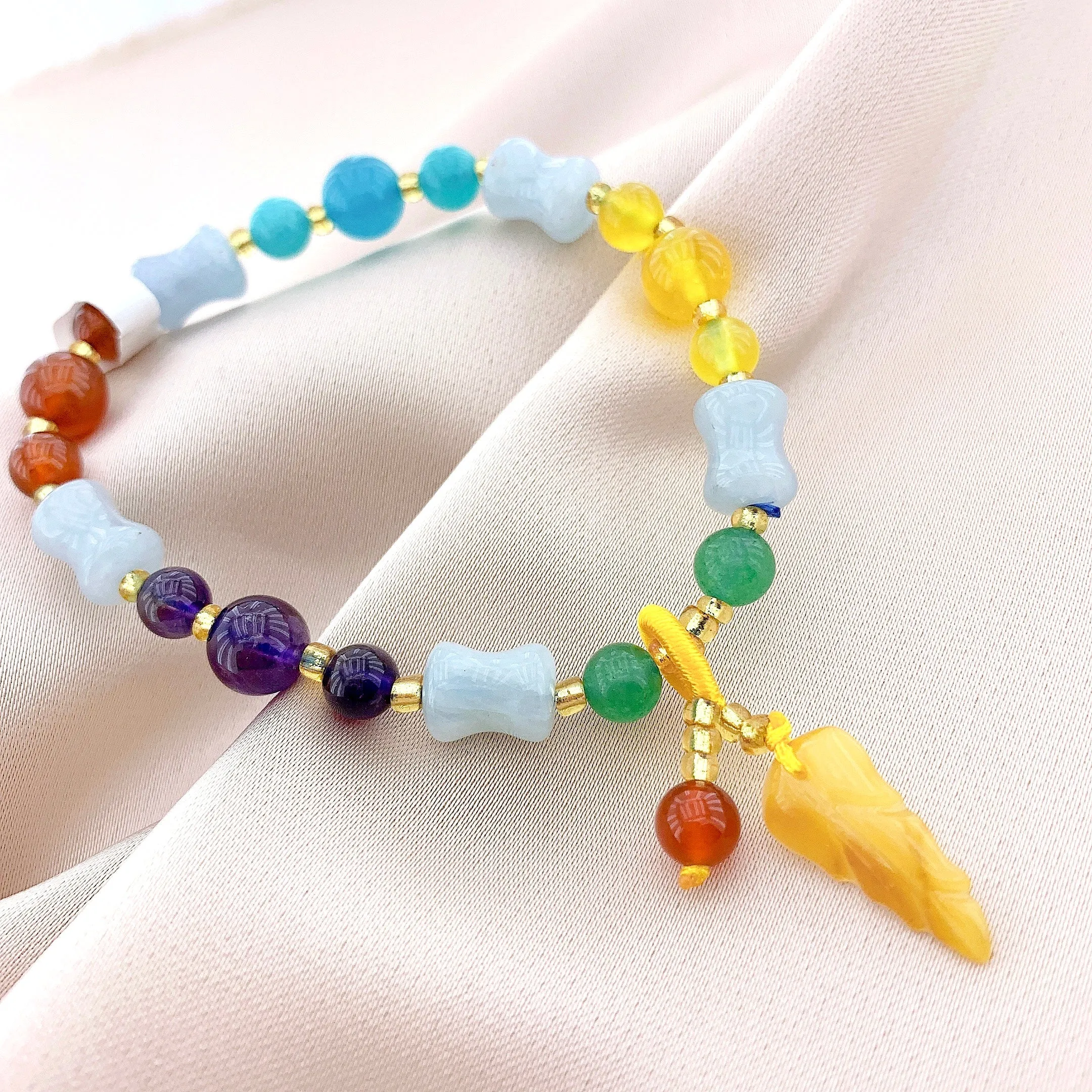 Women's Fashion Beads Gemstone Bracelet