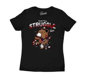 Womens - Red Flint 13 Shirt - Trust Struggle - Black